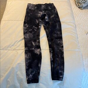 Lululemon Athletica Black and Gray Leggings